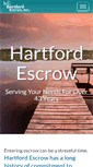 Mobile Screenshot of hartford-escrow.com