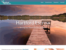Tablet Screenshot of hartford-escrow.com